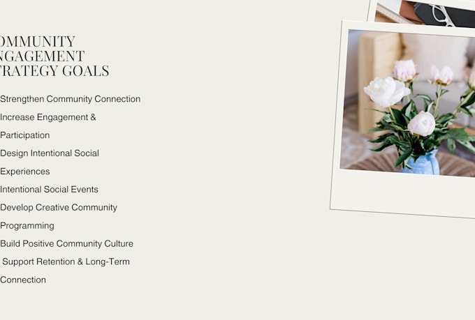 create a custom community engagement plan